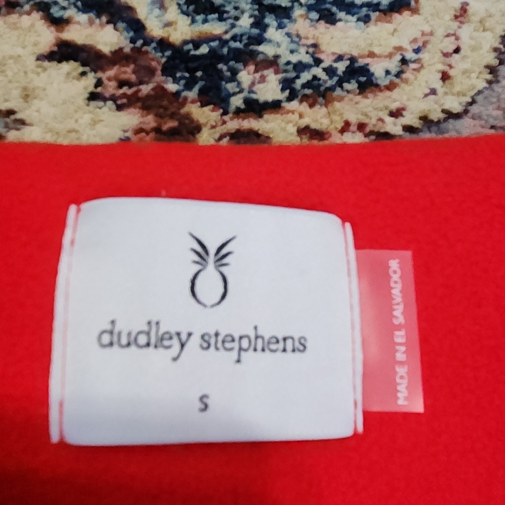 Dudley Stephens Coach House Scalloped Blazer Jacket Red Size Small - Picture 6 of 14